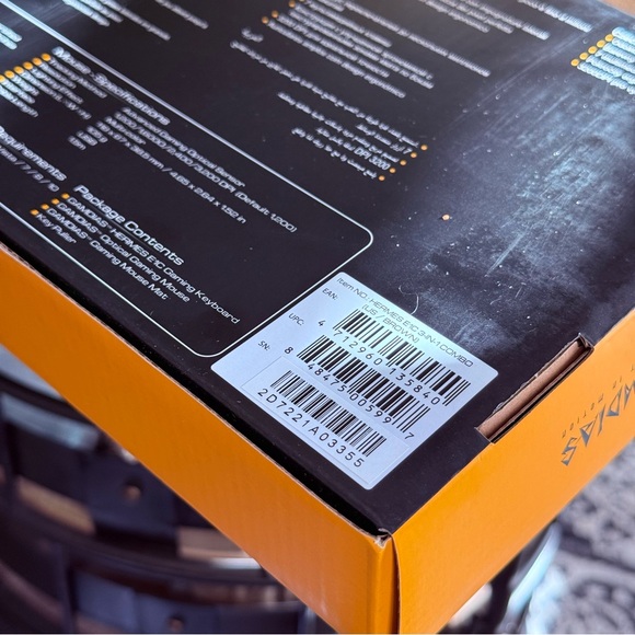 Never Used Gamdias Gaming Hermes E1C 3-in-1 Combo Mouse and Keyboard - Picture 11 of 11